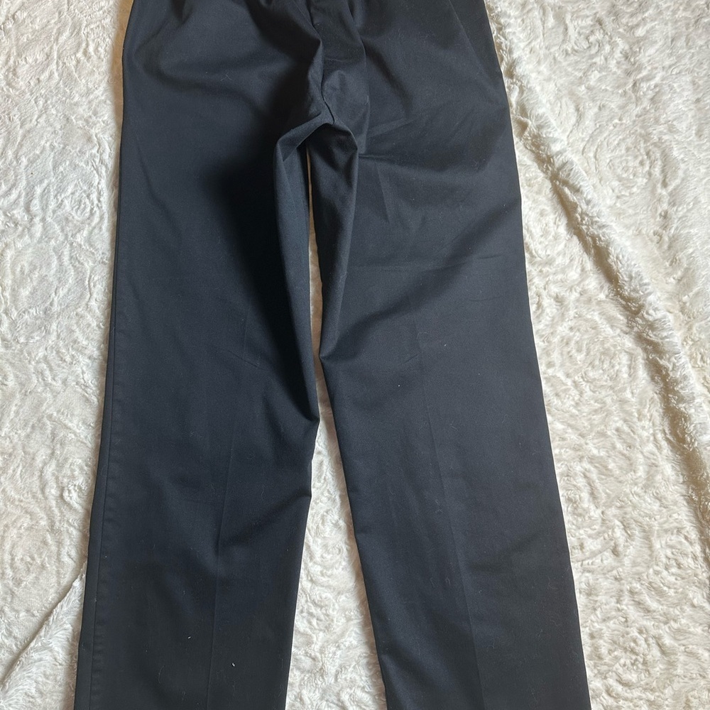Alfred Dunner Black Pull On Pants Size 8 Stretch Comfort Waist - Picture 2 of 5